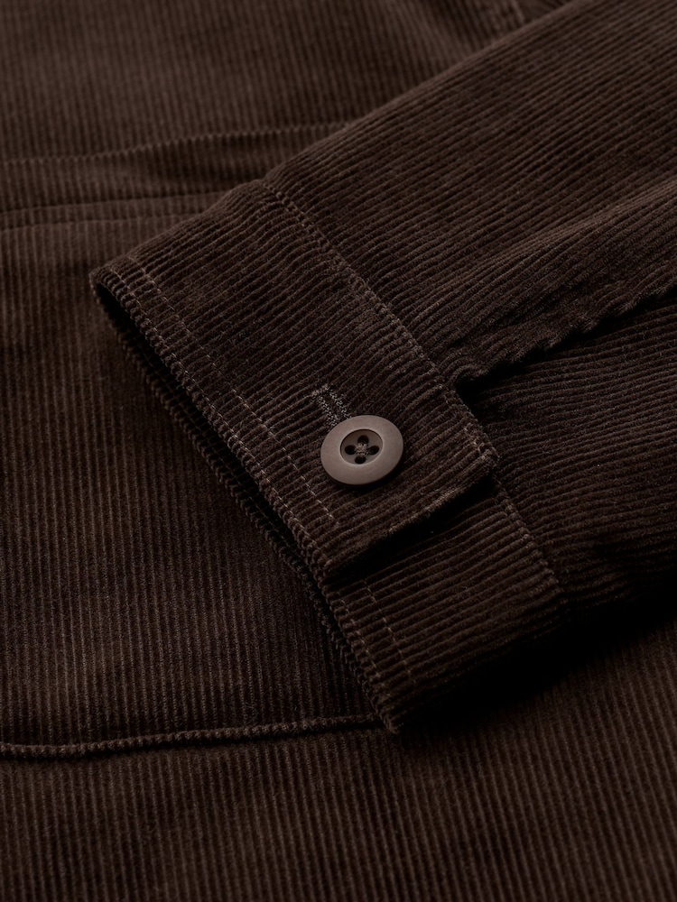 Seasalt Cornwall Brown Pengelly Cotton Cord Jacket - Image 5 of 5 Seasalt Cornwall Brown Pengelly Cotton Cord Jacket - Image 5 of 5