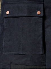 Wrangler Black Corduroy Aviator 100% Cotton Jacket - Image 5 of 5