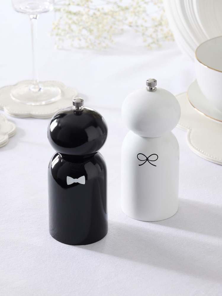 Свадебная соль и перец Mr and Mrs Est 2025 - Изображение 1 из 3