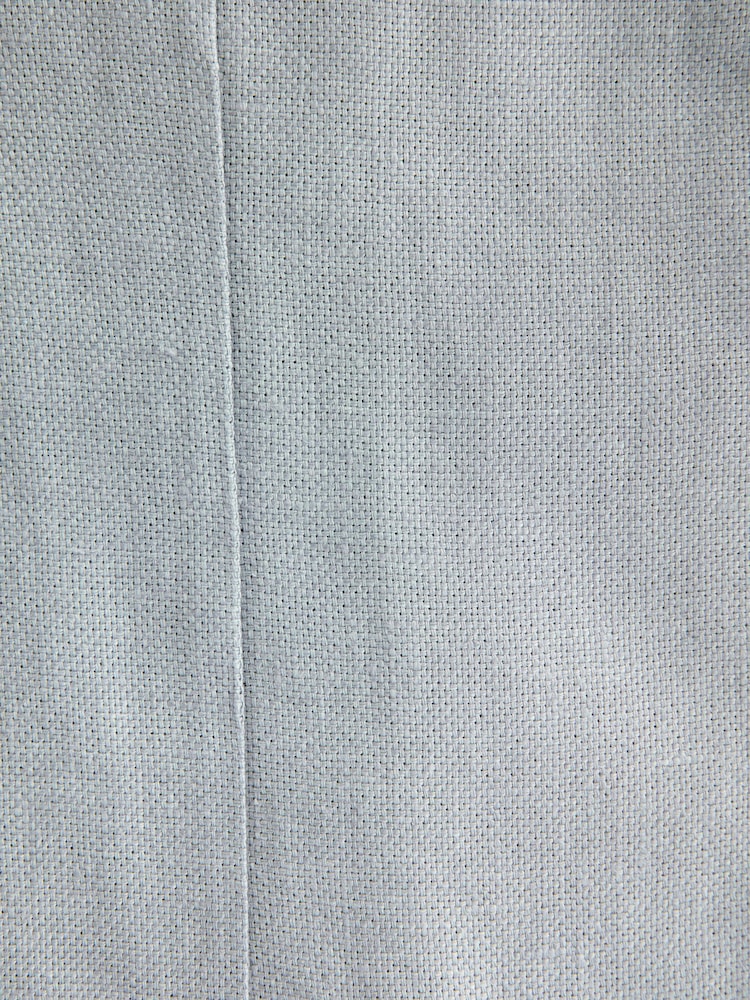 Azul - texturizado % com corte regular Signature 100 Linen Blazer - Imagem 10 de 10
