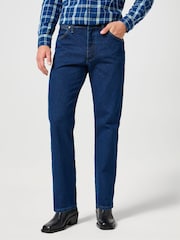 Синий деним - Wrangler Original Fit 13MWZ Cowboy Cut 100% Cotton Jeans - Image 1 of 5