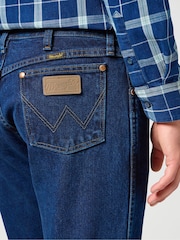 Синий деним - Wrangler Original Fit 13MWZ Cowboy Cut 100% Cotton Jeans - Image 4 of 5