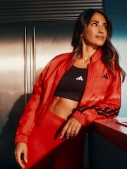 adidas Red Essentials 3-Stripe Insulate Jacket - Image 1 of 8