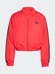 adidas Red Essentials 3-Stripe Insulate Jacket - Image 8 of 8