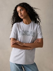 Gris - Camiseta de adidas - Imagen 1 de 6