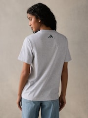 Gris - Camiseta de adidas - Imagen 2 de 6