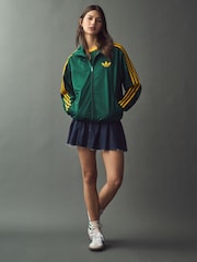 Verde - adidas Originals Firebird Loose Tracktop - Imagen 2 de 5