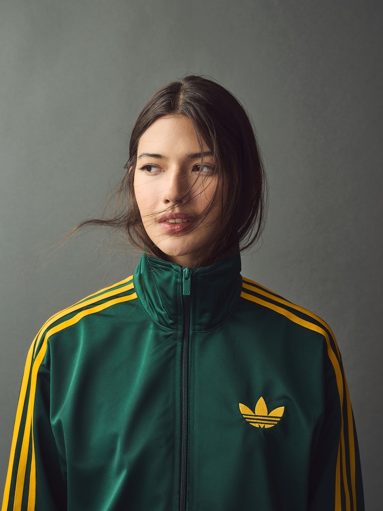 Verde - adidas Originals Firebird Loose Tracktop - Imagen 5 de 5