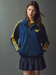 أزرق - رداء علوي رياضي فضفاض Firebird من adidas originals - صورة 1 من 9