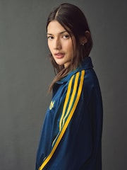 أزرق - رداء علوي رياضي فضفاض Firebird من adidas originals - صورة 3 من 9