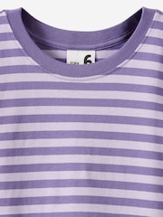Cotton On Essential Long Selves Boxy T-Shirt & Wide Leg Joggers Set - תמונה 6 מתוך 7