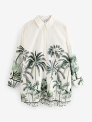 Palm 100% Cotton Beach Shirt Cover-Up - Image 8 of 10