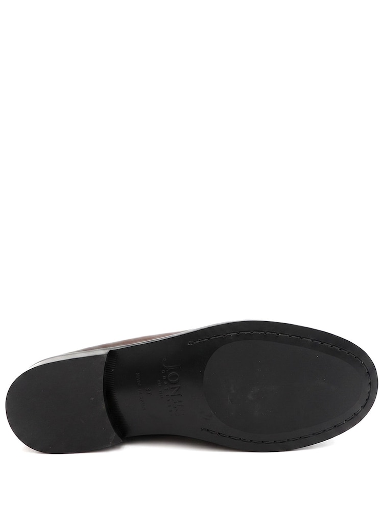 Jones Bootmaker Brown Perna Smart Leather Moccasins - Image 6 of 6 Jones Bootmaker Brown Perna Smart Leather Moccasins - Image 6 of 6
