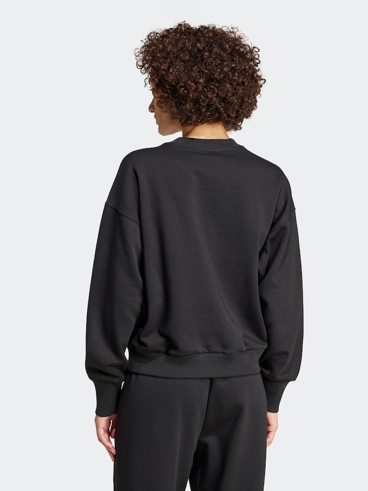 adidas Black ALL SZN Sweatshirt - Image 2 of 7