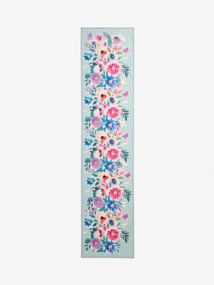 Lavable Bold Fleuri Tapis de couloir - Image 5 de 5
