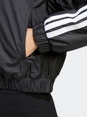 adidas Black Essentials 3-Stripe Insulate Jacket - Image 5 of 6