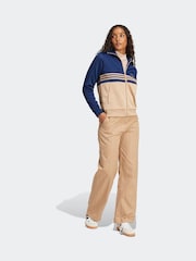 adidas Originals Blue 3-Stripes Sweatshirt - Image 3 of 6