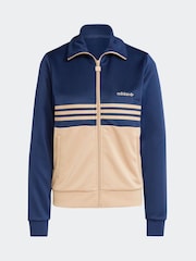 adidas Originals Blue 3-Stripes Sweatshirt - Image 6 of 6