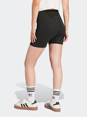 adidas originals Black Essential Rib Shorts - Image 2 of 6
