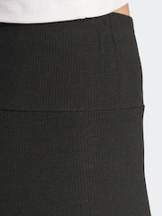 adidas originals Black Essential Rib Shorts - Image 4 of 6