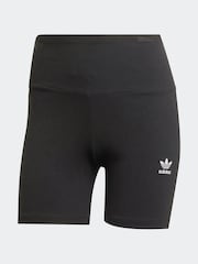 adidas originals Black Essential Rib Shorts - Image 6 of 6