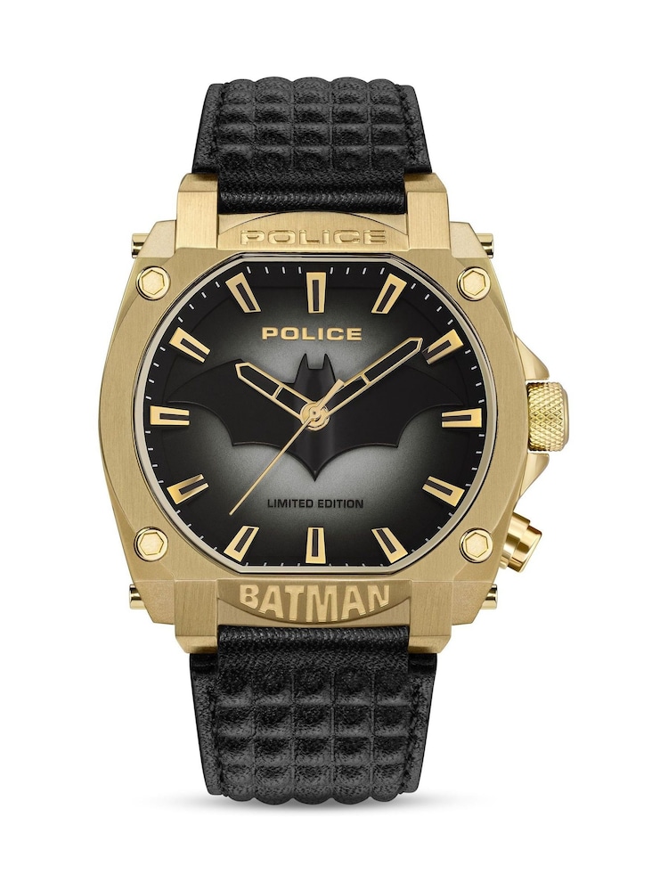 Peers Hardy Black Police Gold Forever Batman Watch - Image 1 of 6