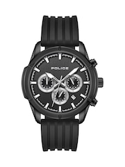 Peers Hardy Black Police Flair Sillicone Strap Watch - Image 1 of 4