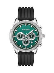 Peers Hardy Black Police Flair Sillicone Strap Watch - Image 1 of 4