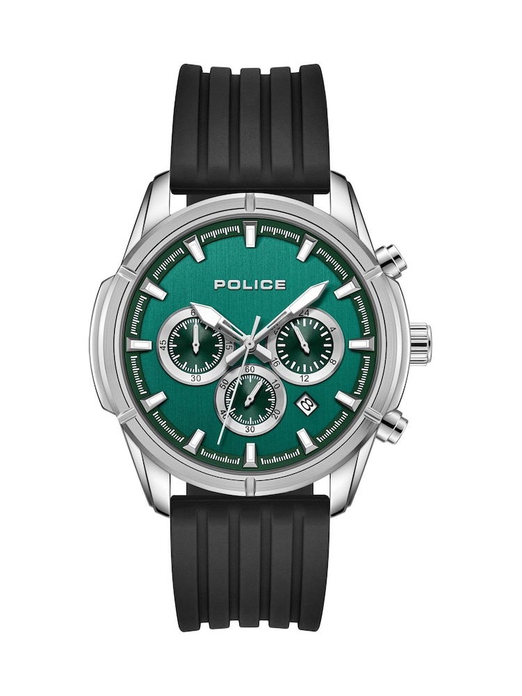 Peers Hardy Black Police Flair Sillicone Strap Watch - Image 1 of 4 Peers Hardy Black Police Flair Sillicone Strap Watch - Image 1 of 4