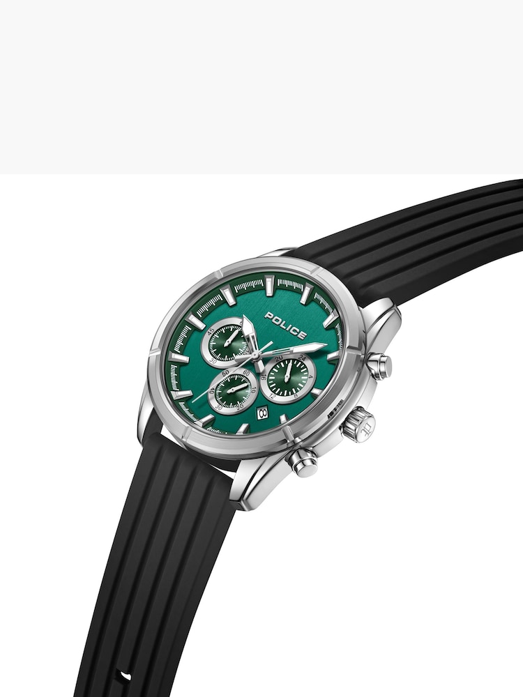 Peers Hardy Black Police Flair Sillicone Strap Watch - Image 2 of 4 Peers Hardy Black Police Flair Sillicone Strap Watch - Image 2 of 4