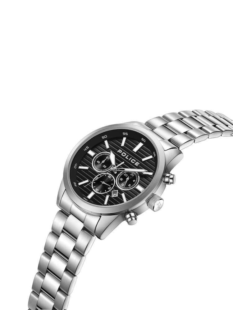 Peers Hardy Silver Tone Police Tangle Bracelet Watch - Image 2 of 4 Peers Hardy Silver Tone Police Tangle Bracelet Watch - Image 2 of 4