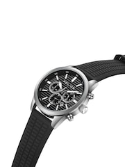 Peers Hardy Black Police Tangle Sillicone Strap Watch - Image 2 of 4