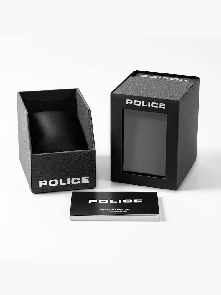 Peers Hardy Black Police Tangle Sillicone Strap Watch - Image 4 of 4