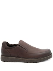 Maro - Pavers Wide Fit Smart Casual Moccasins - Imaginea 4 din 6