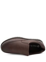Maro - Pavers Wide Fit Smart Casual Moccasins - Imaginea 5 din 6