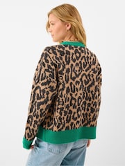 Accessorize Animal Leopard Print Cardigan - Image 2 of 3