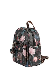 Pavers Black Floral Rucksack - Image 2 of 5