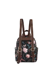 Pavers Black Floral Rucksack - Image 3 of 5