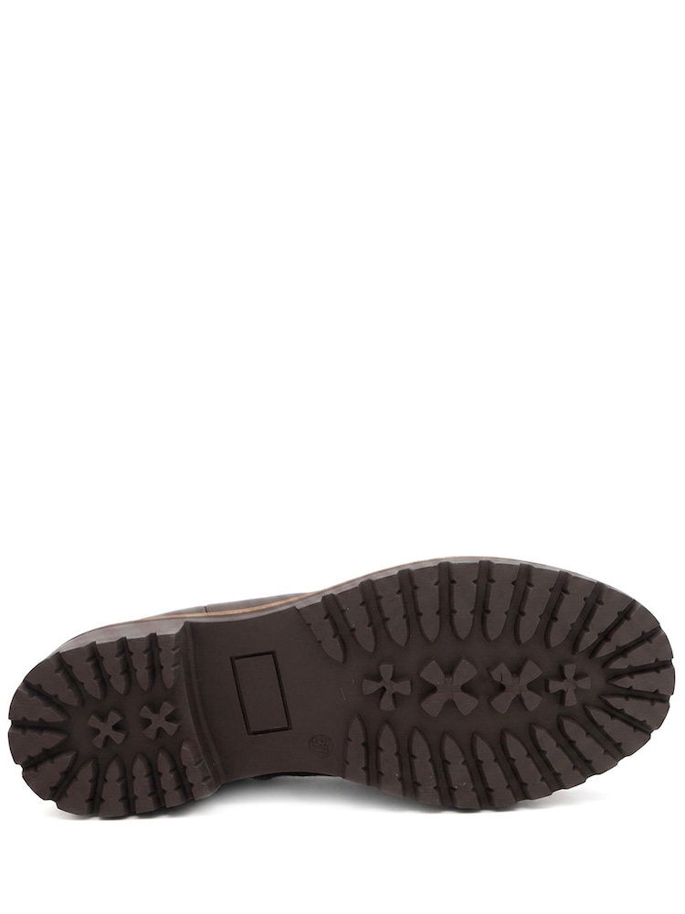 Pavers Brown Wide Fit Slip On Boots With Side Zip - Image 6 of 6 Pavers Brown Wide Fit Slip On Boots With Side Zip - Image 6 of 6