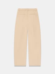 Mint Velvet Natural Tailored Barrel Leg Trousers - Image 8 of 8