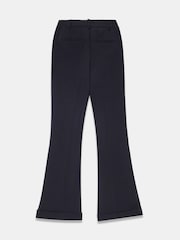 Czarny - Mint Velvet Pocket Detail Flared Trousers - Obraz 8 z 8