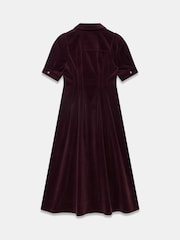 Mint Velvet Red Corduroy Maxi Dress - Image 8 of 8