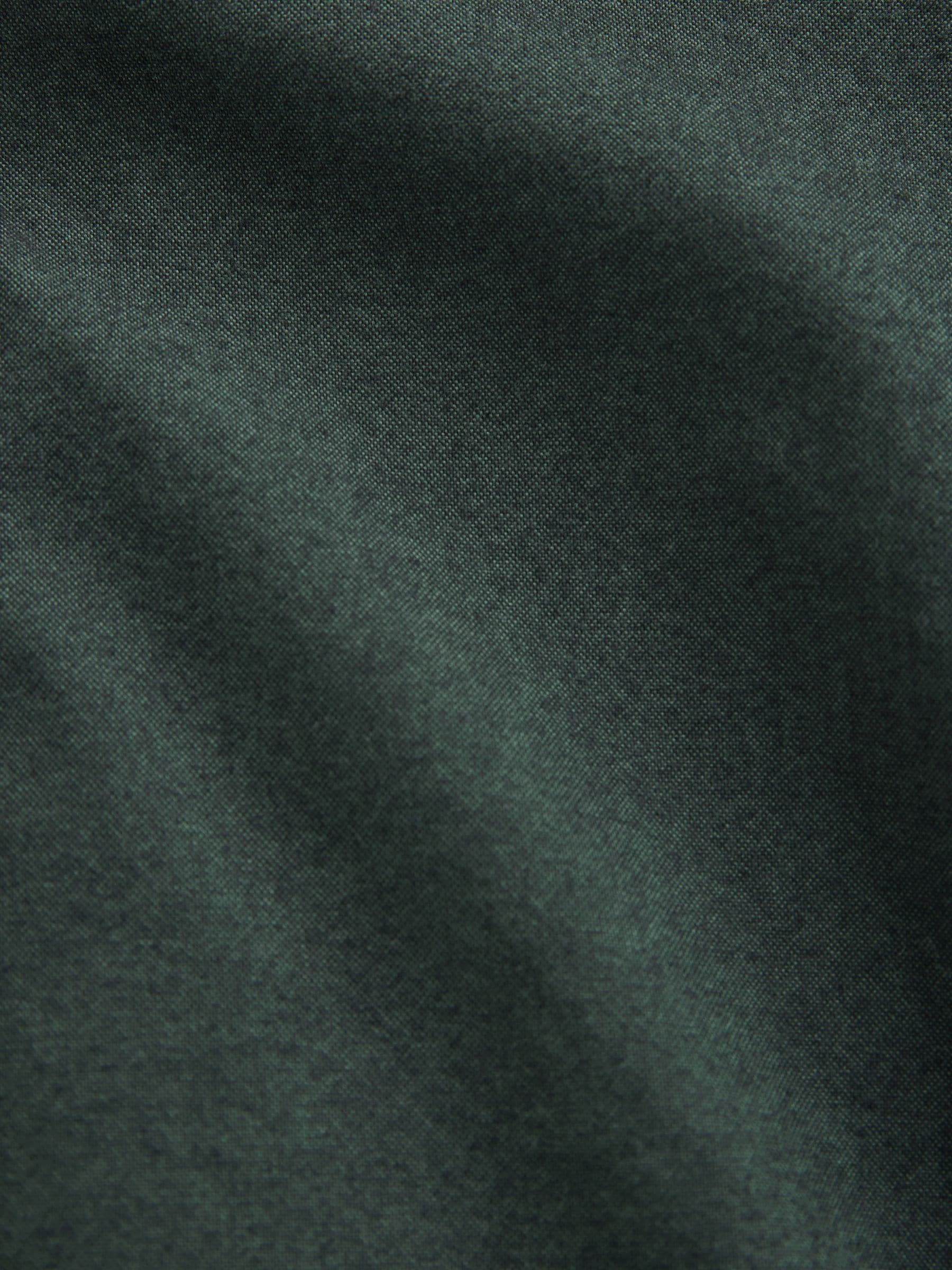 Buy Dark Green Brushed 100% Cotton Oxford Long Sleeve Shirt