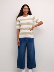 Kaffe Lizza Striped Knit Top - Image 3 of 6