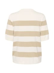 Kaffe Lizza Striped Knit Top - Image 6 of 6