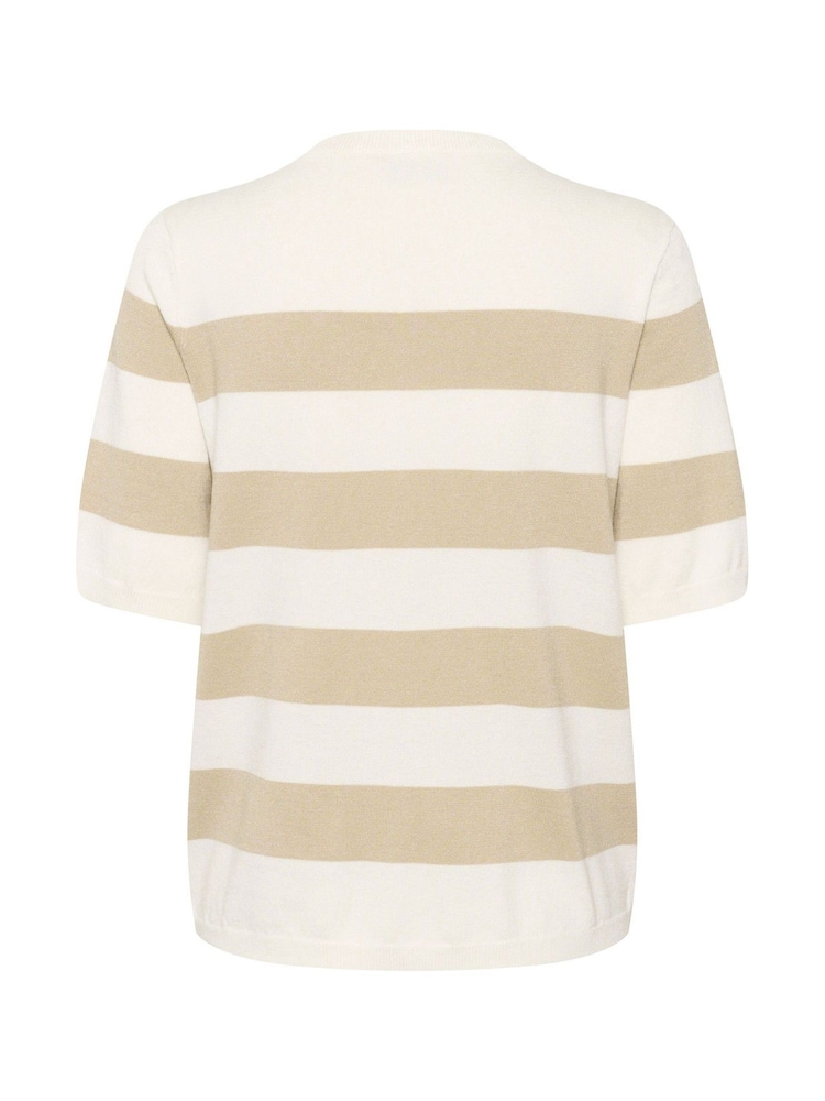 Kaffe Lizza Striped Knit Top - Image 6 of 6