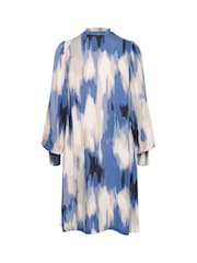 Kaffe Beathe Above Knee Length A-line Black Dress - Image 6 of 6