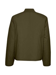 Kaffe Green Lexis Casual Fit Zipper Jacket - Image 7 of 7