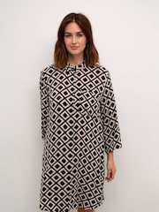 Kaffe Oversized Fit KAjessi 3/4 Sleeve Shirt - Image 1 of 3