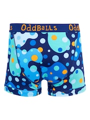 OddBalls Blue Space Balls Print Boxers - Image 2 of 4